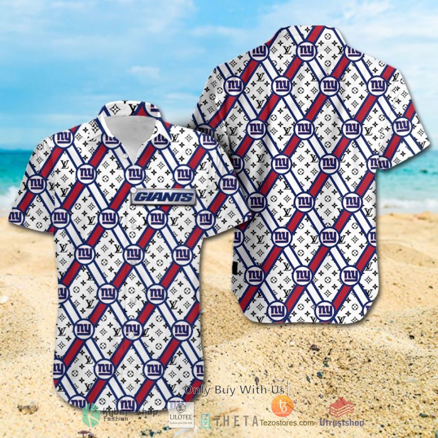 nfl new york giants louis vuitton hawaiian shirt short 2 6784