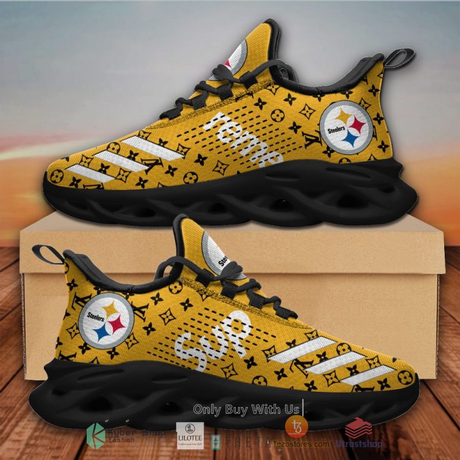 nfl pittsburgh steelers louis vuitton clunky max soul shoes 1 34146