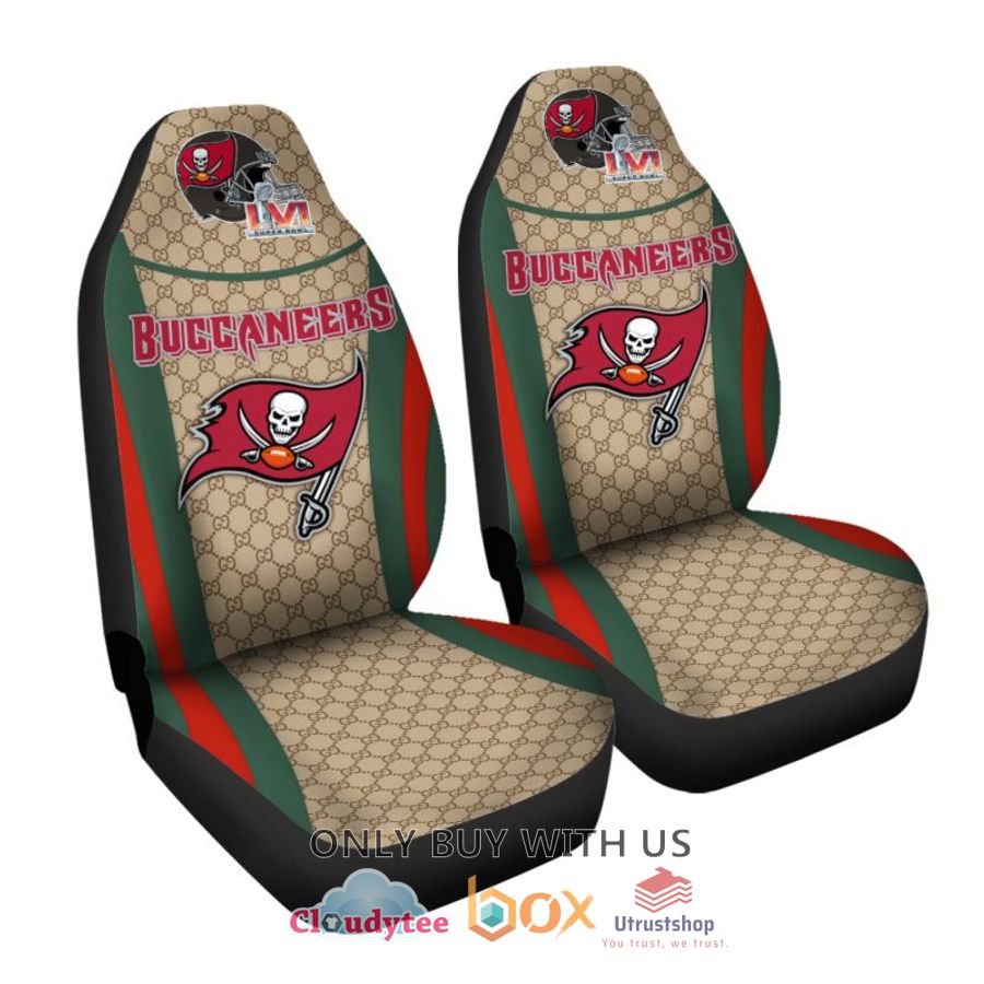 nfl tampa bay buccaneers gucci car seat cover 2 53990