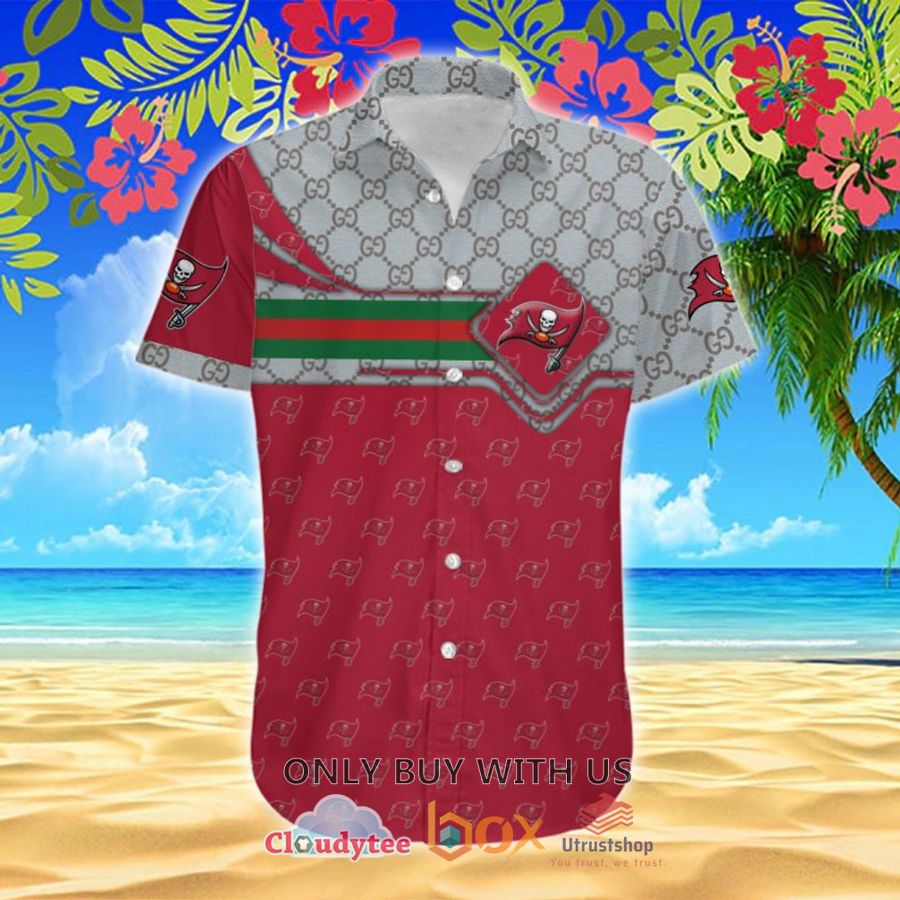 nfl tampa bay buccaneers gucci hawaiian shirt 2 68146