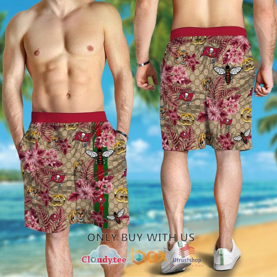 nfl tampa bay buccaneers gucci hawaiian shirt short 2 25814