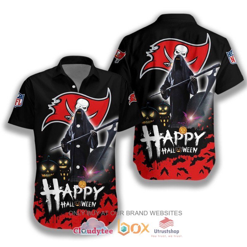 nfl tampa bay buccaneers happy halloween hawaiian shirt 1 63432