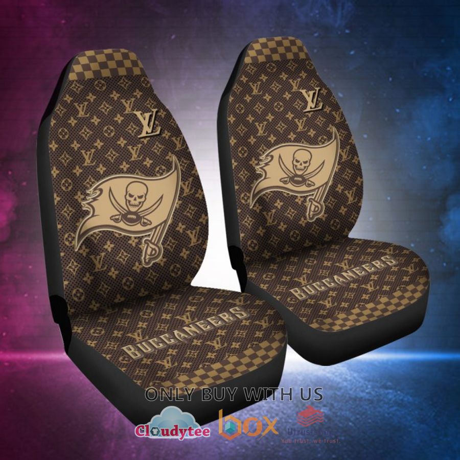 nfl tampa bay buccaneers louis vuitton car seat cover 2 50405