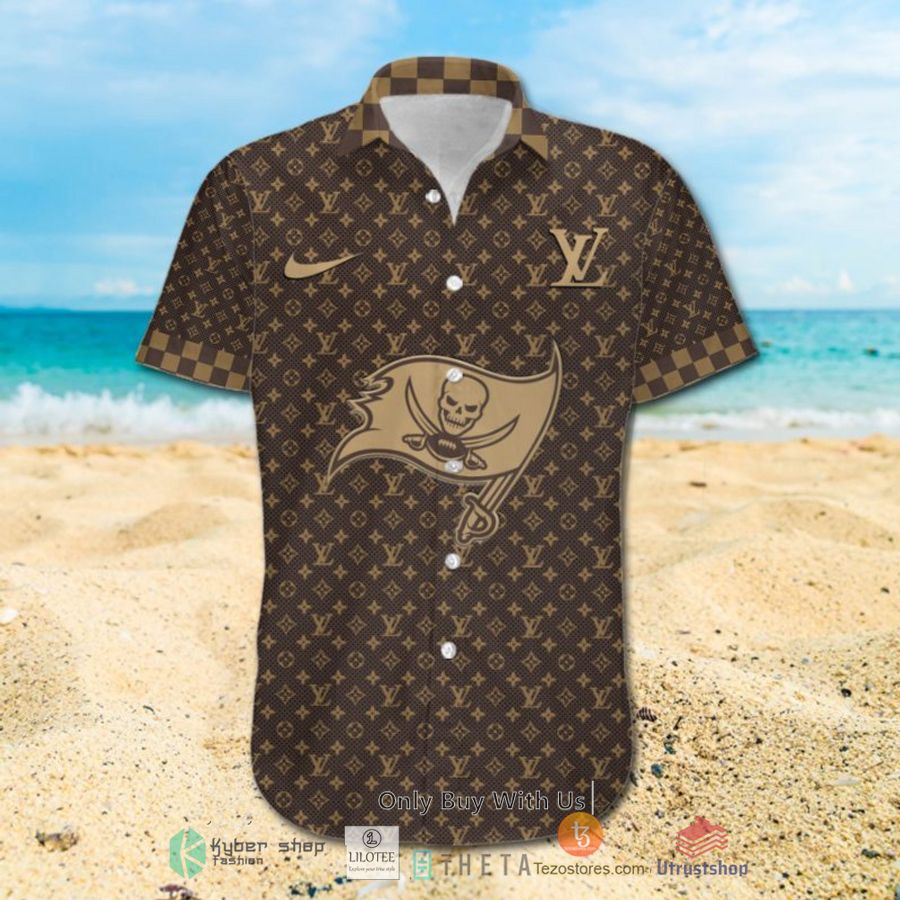 nfl tampa bay buccaneers louis vuitton luxury hawaiian shirt short 2 45983