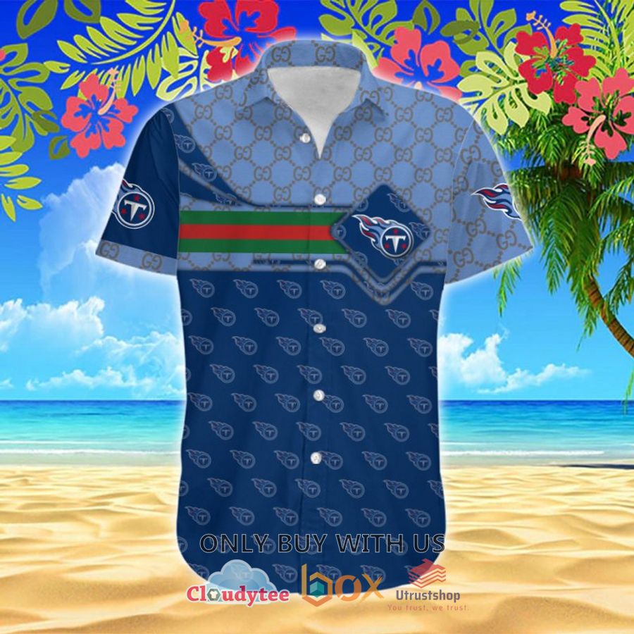 nfl tennessee titans gucci hawaiian shirt 2 46414