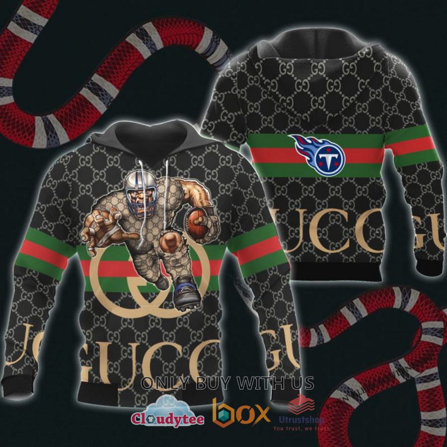 nfl tennessee titans mascot gucci 3d shirt hoodie 1 91075