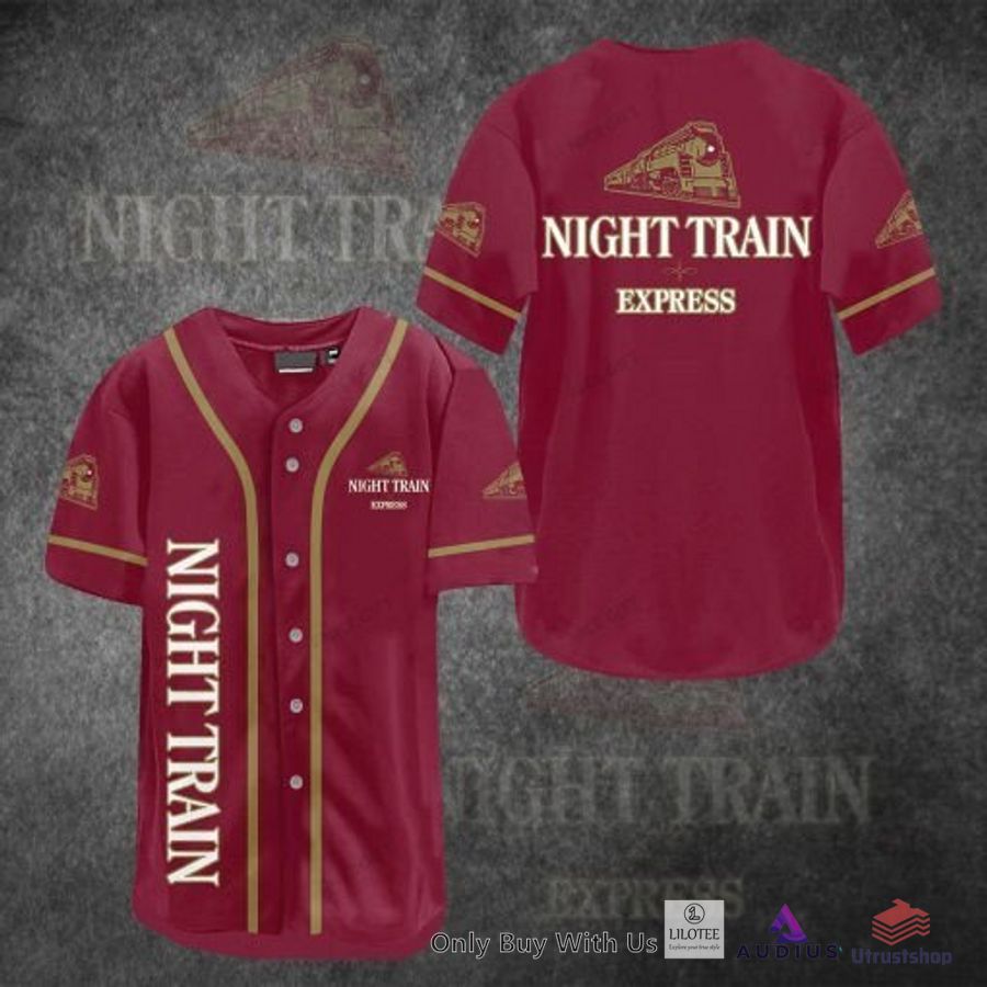 night train express baseball jersey 1 89842