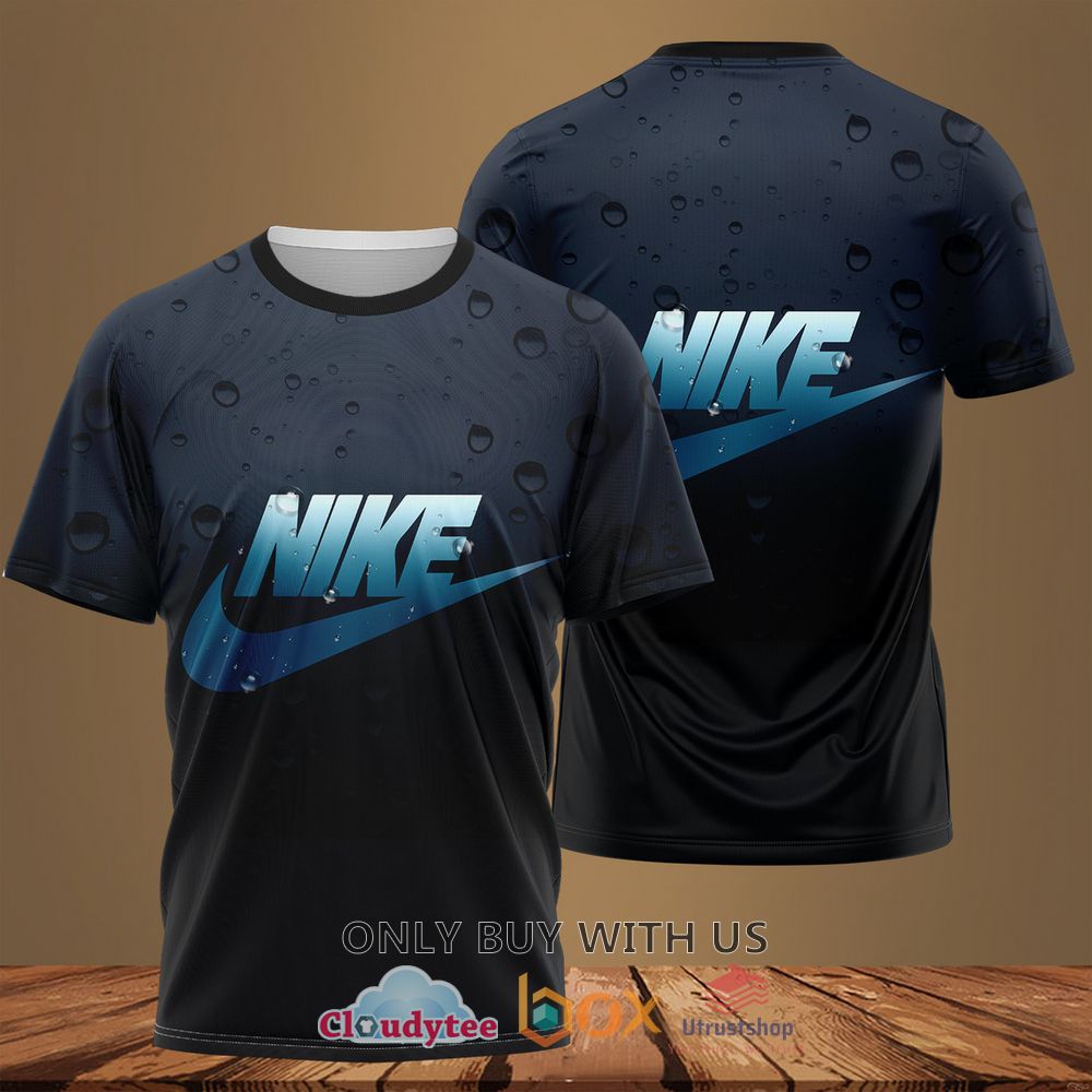 nike inc blue black 3d t shirt 1 74535