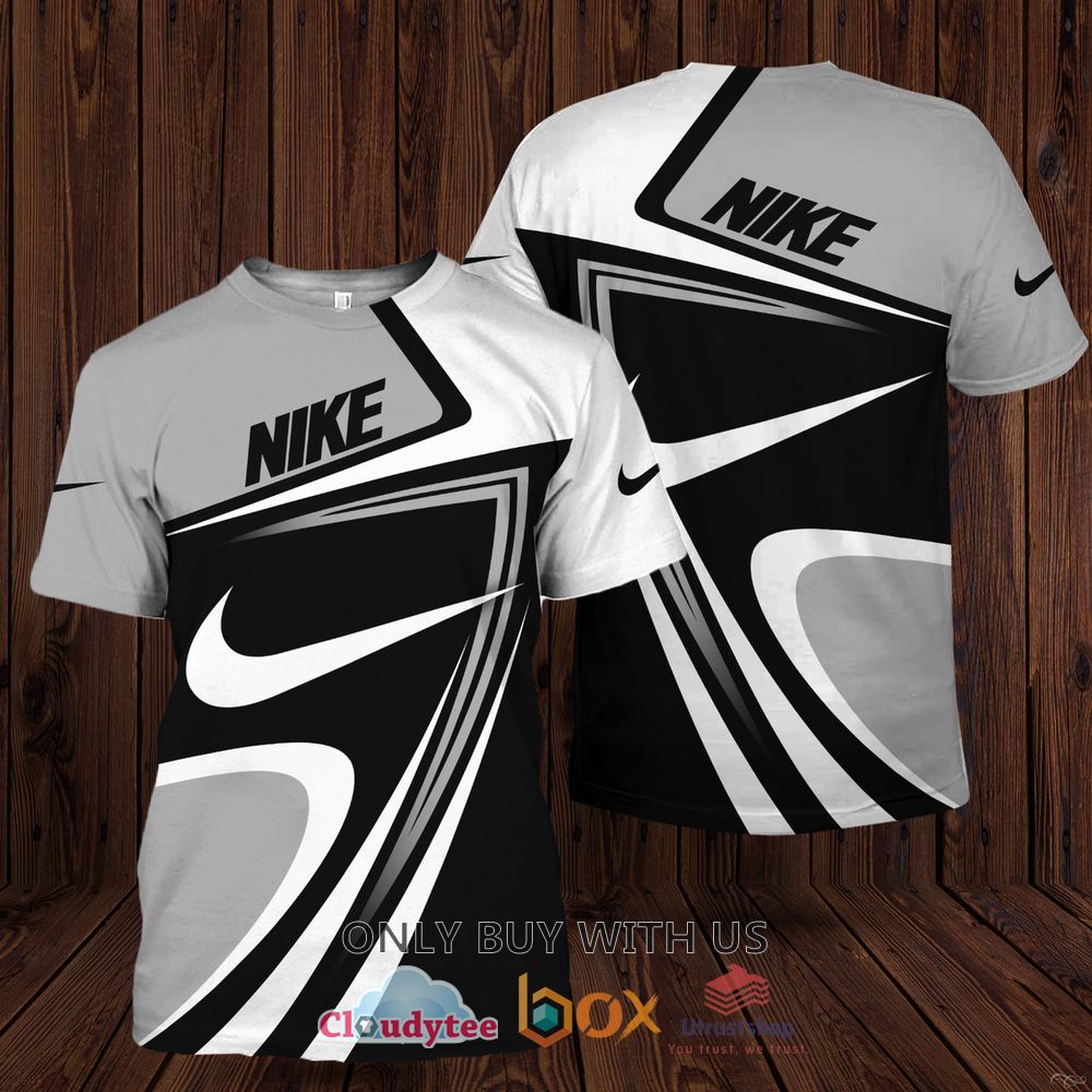 nike inc grey black white color 3d t shirt 1 98019