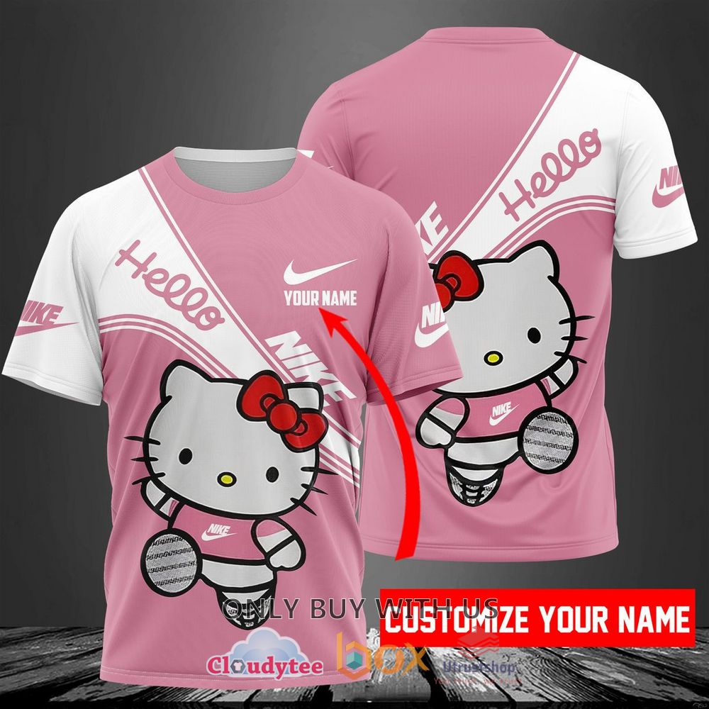 nike inc hello kitty custom name 3d t shirt 1 84818