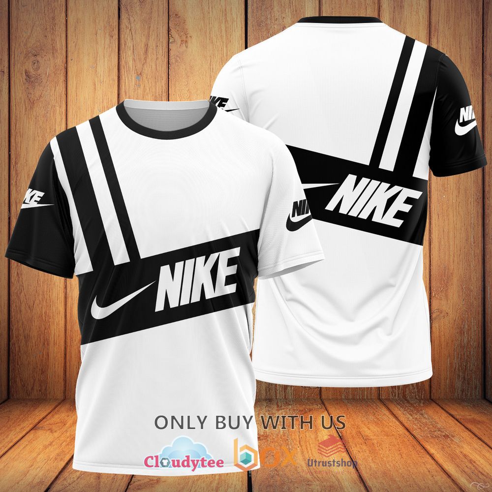 nike inc white black color 3d t shirt 1 82501