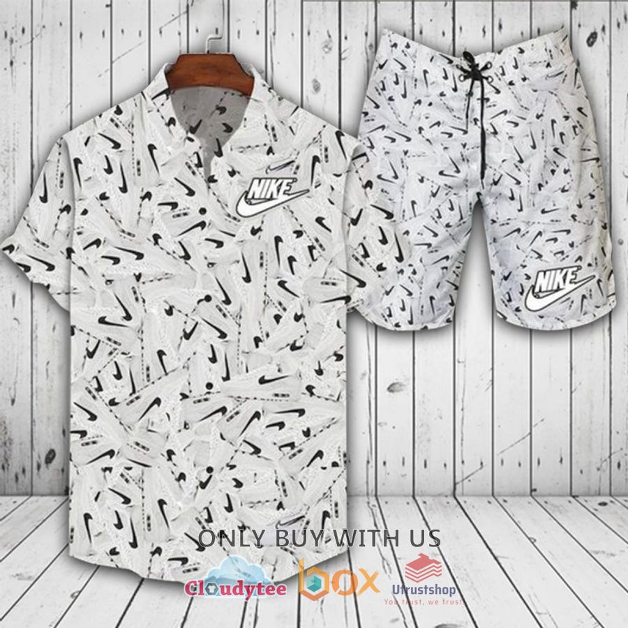 nike pattern white hawaiian shirt short 1 12794