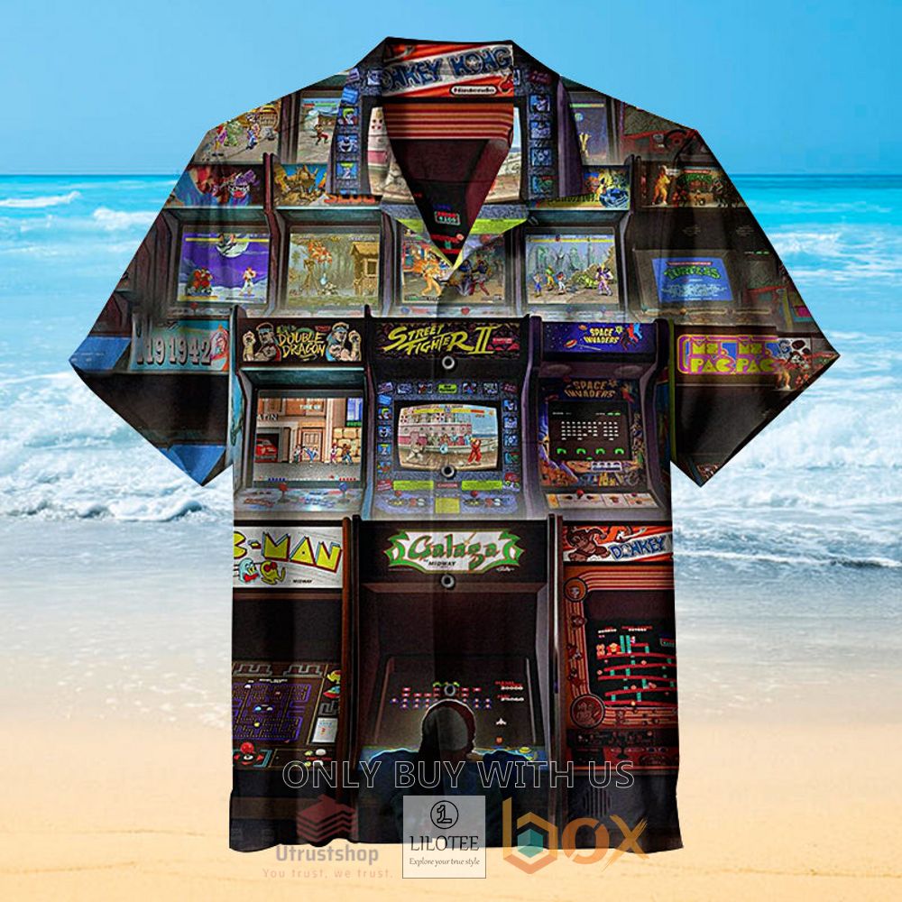 nostalgic arcade game hawaiian shirt 1 16810