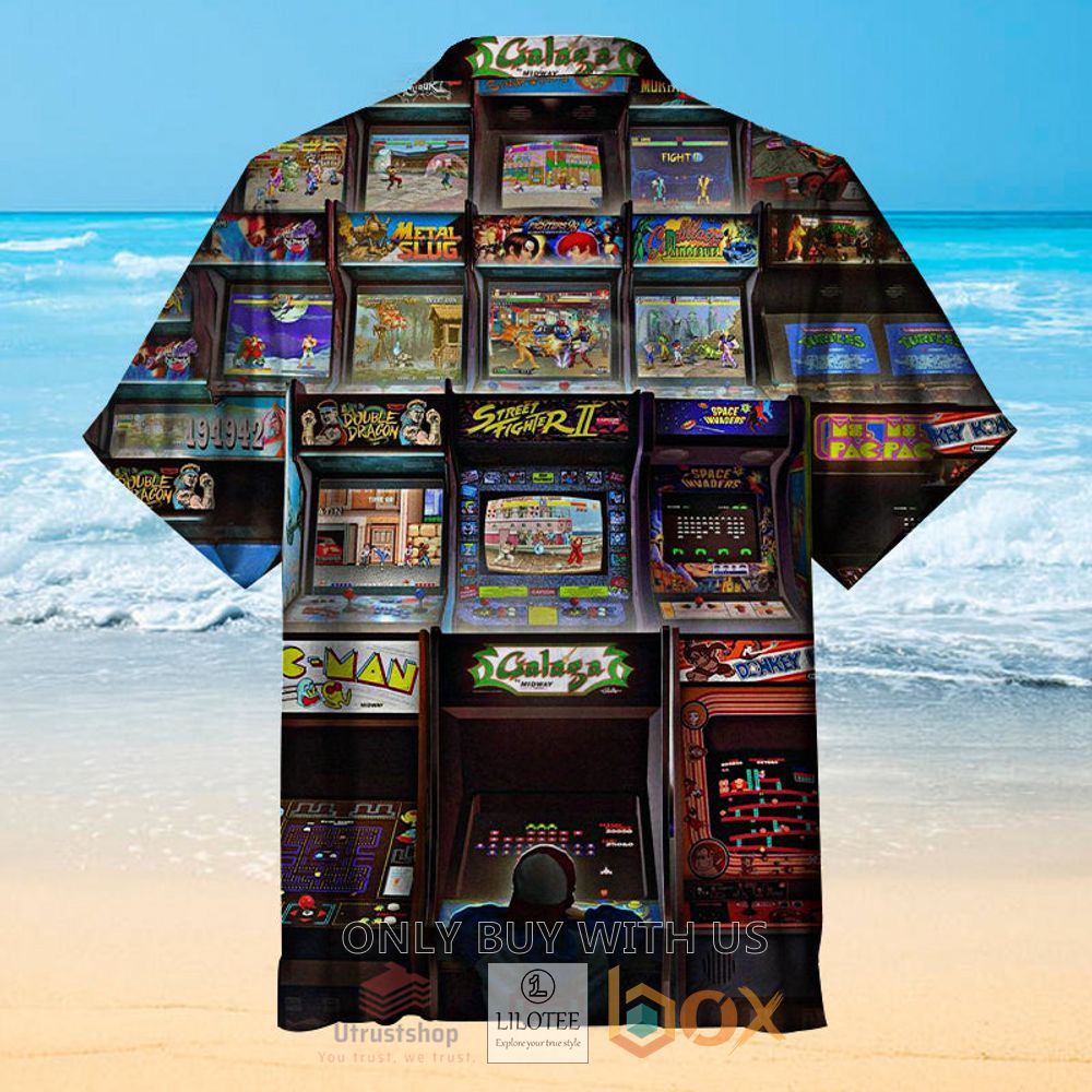 nostalgic arcade game hawaiian shirt 2 70605