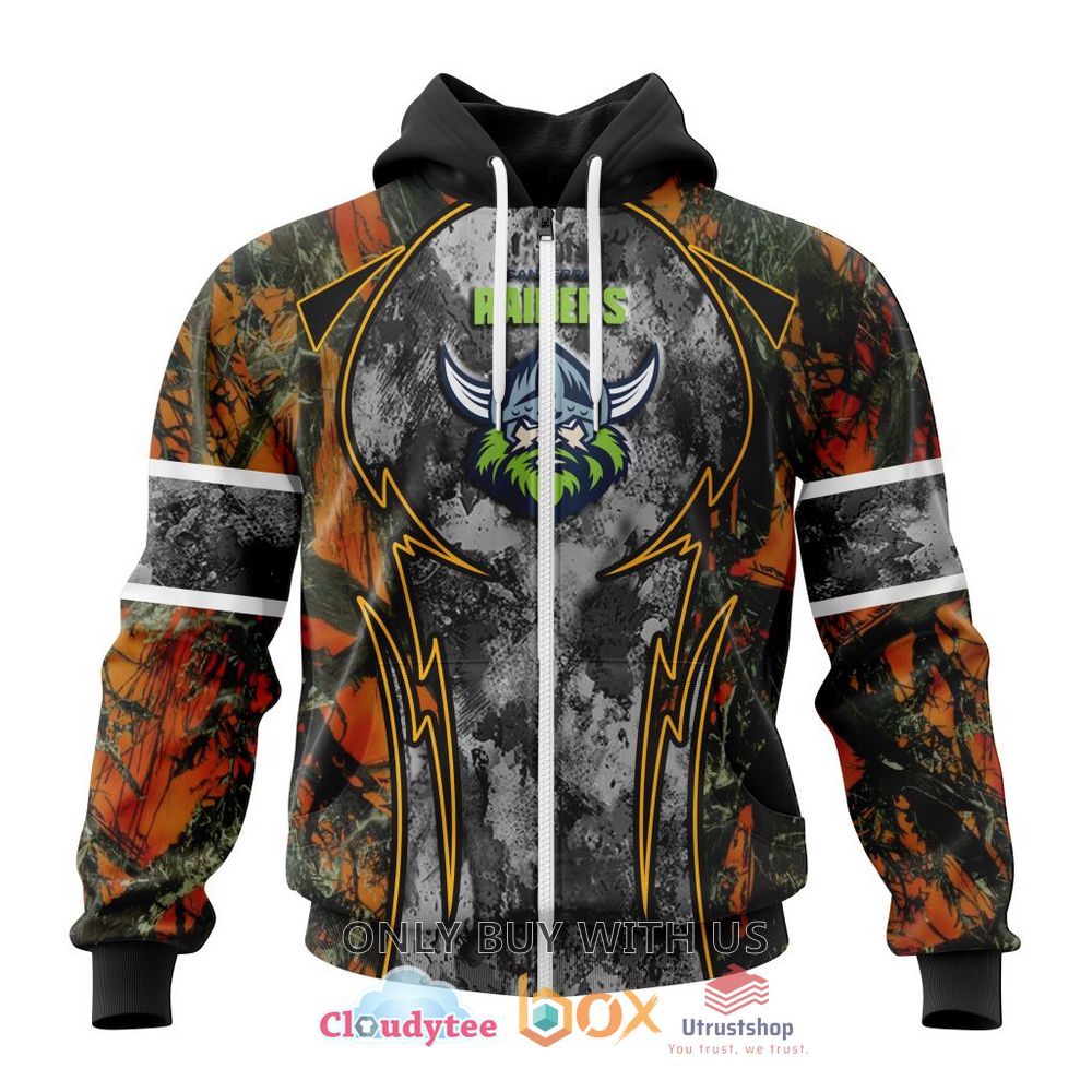 nrl canberra raiders camo 3d hoodie shirt 2 57760