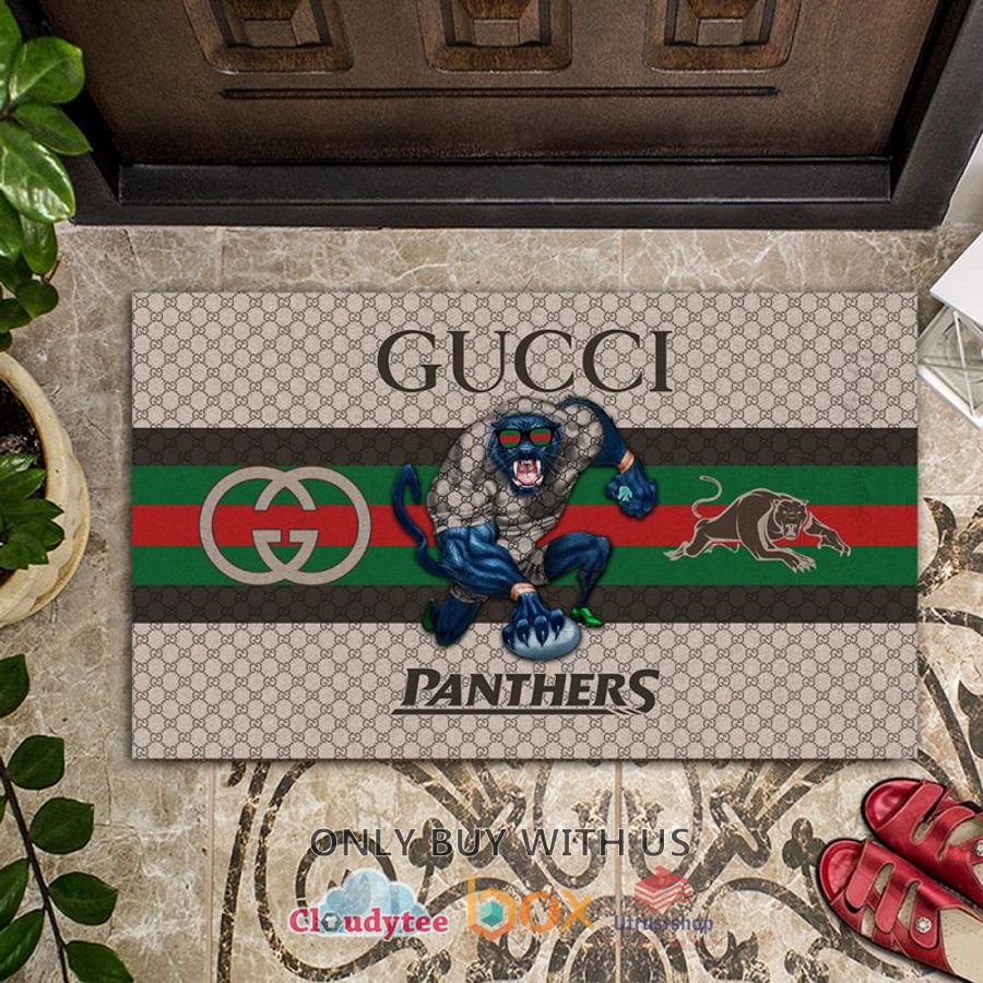 nrl penrith panthers gucci doormat 1 65543