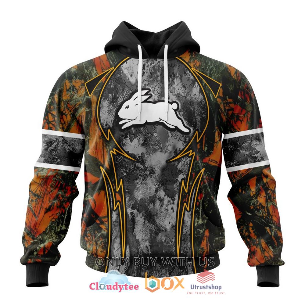 nrl south sydney rabbitohs camo 3d hoodie shirt 1 64388