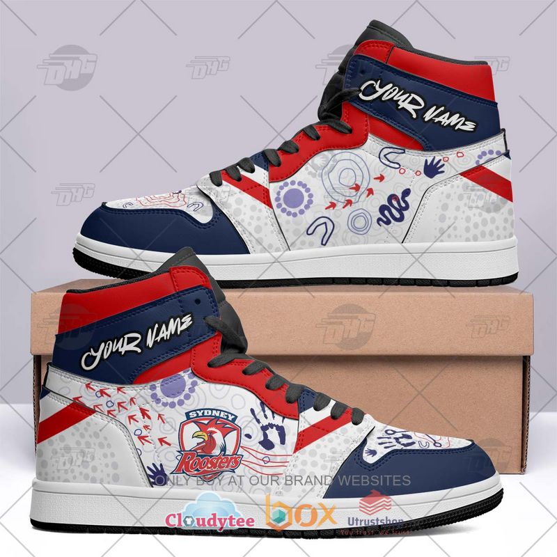 nrl sydney roosters indigenous your name air jordan high top shoes 1 70788