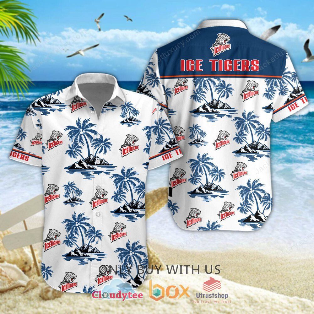 nurnberg ice tigers island coconut hawaiian shirt short 1 91401