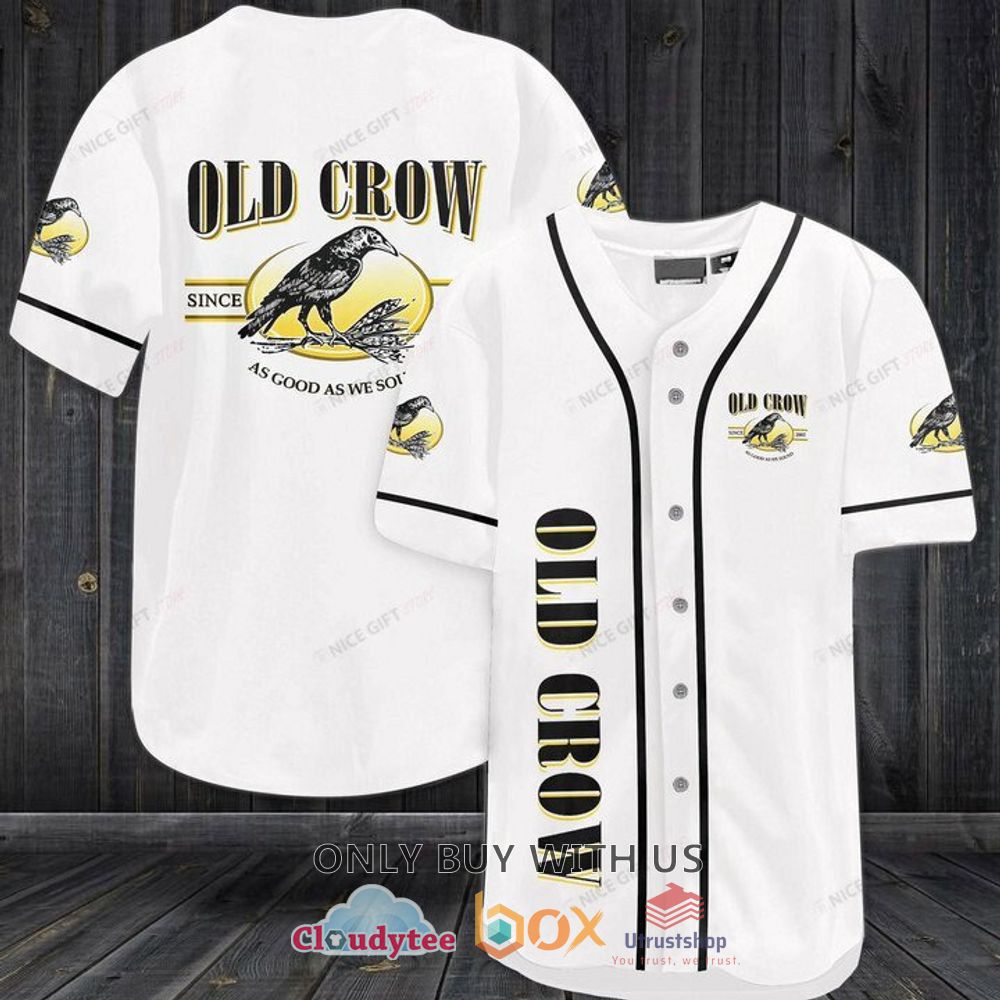 old crow baseball jersey shirt 1 81975