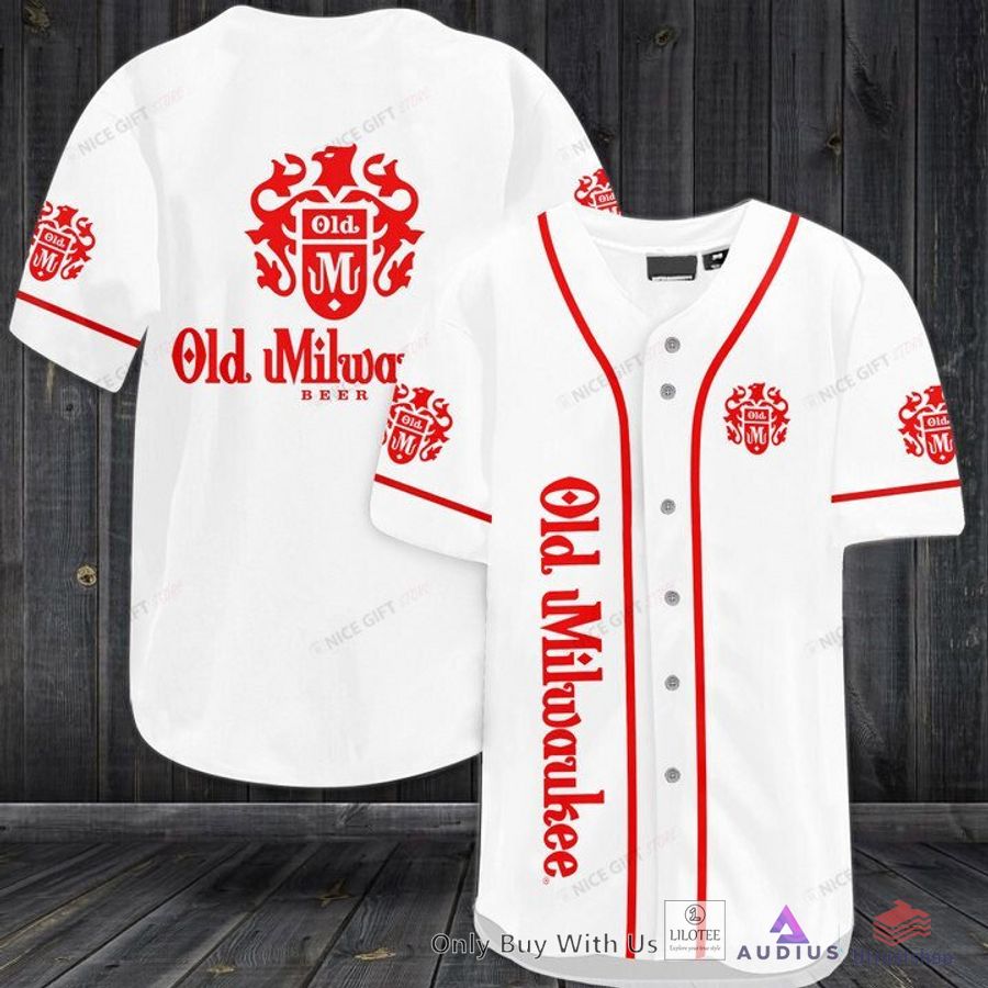 old milwaukee baseball jersey 1 95677