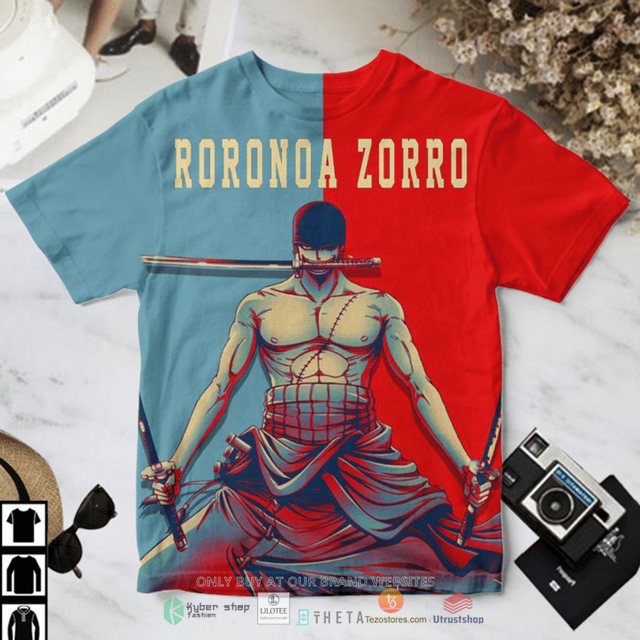 one piece roronoa zoro t shirt 1 6381