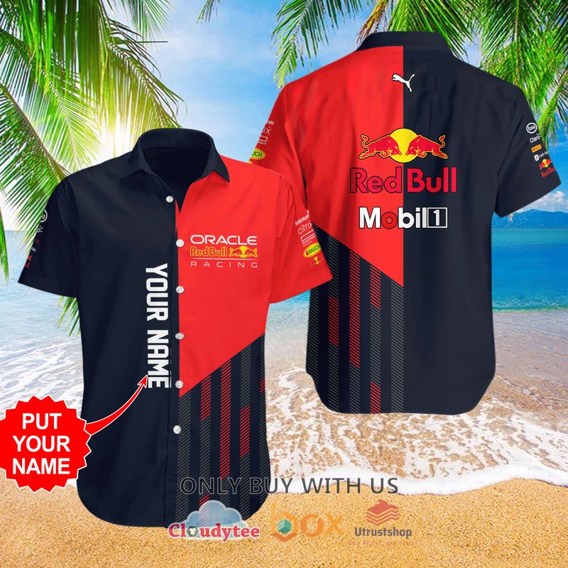 oracle red bull racing custom name shirt hawaiian shirt 1 67445