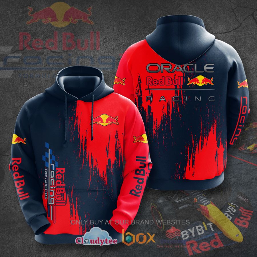 oracle red bull racing red navy 3d hoodie shirt 2 90454