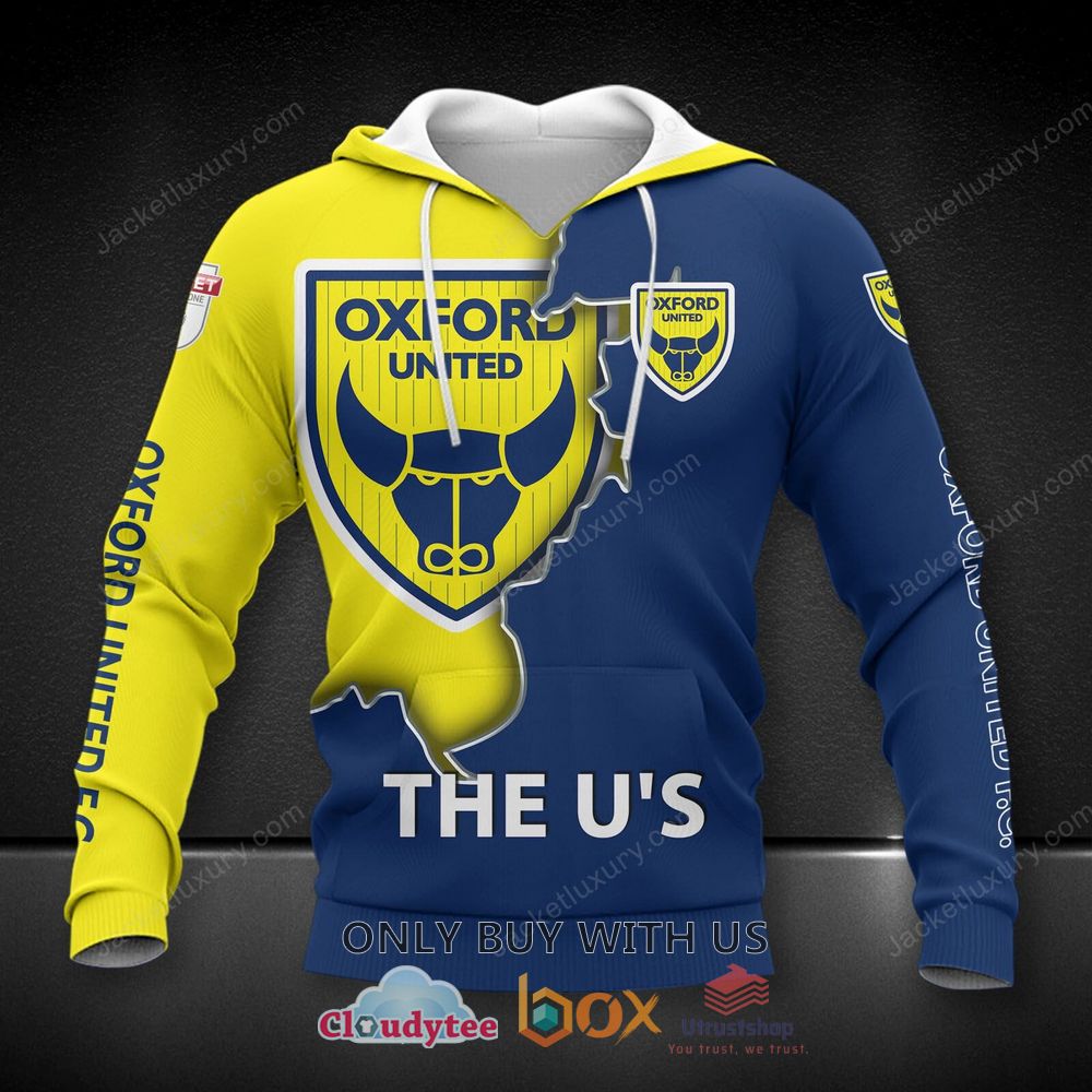 oxford united f c the us 3d shirt hoodie 2 2175