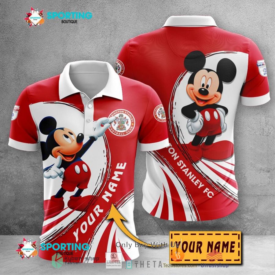 personalized accrington stanley mickey mouse efl 3d hoodie shirt 1 63140