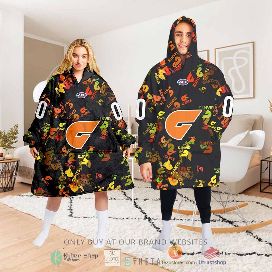 personalized afl pt1 gws giants blanket hoodie 1 94923