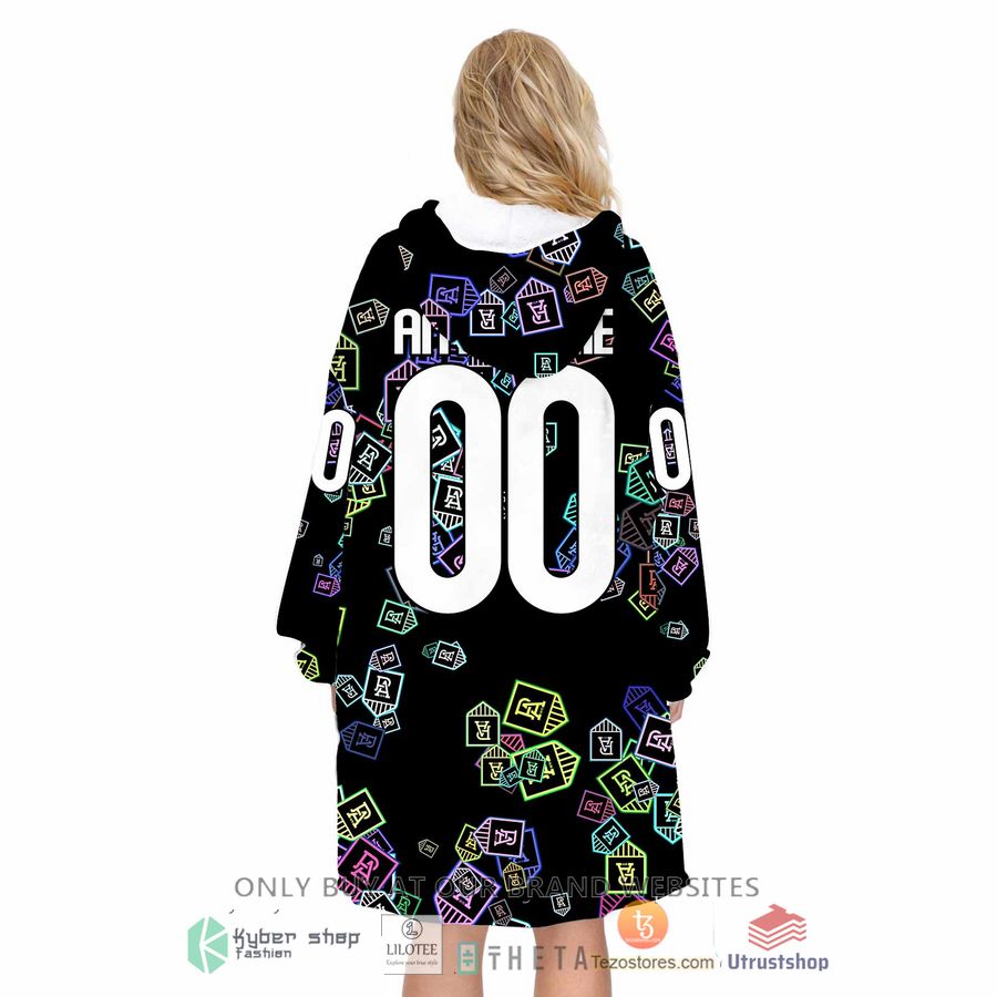 personalized afl pt1 port adelaide blanket hoodie 2 91501