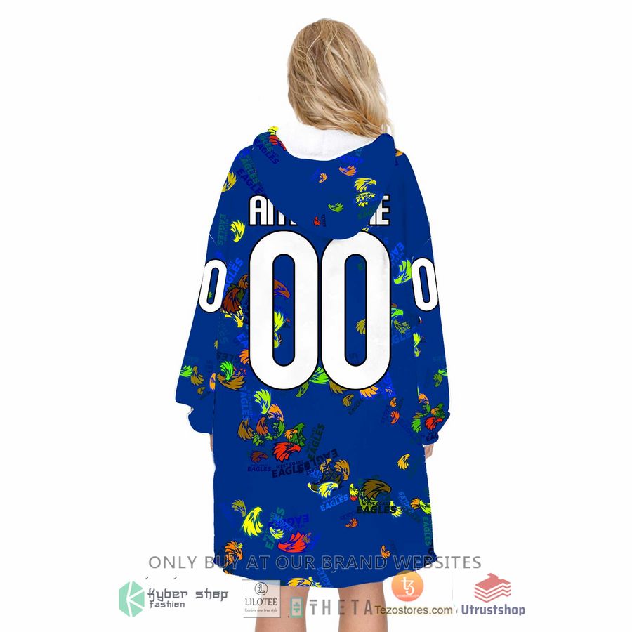 personalized afl pt1 west coast eagles blanket hoodie 2 94747