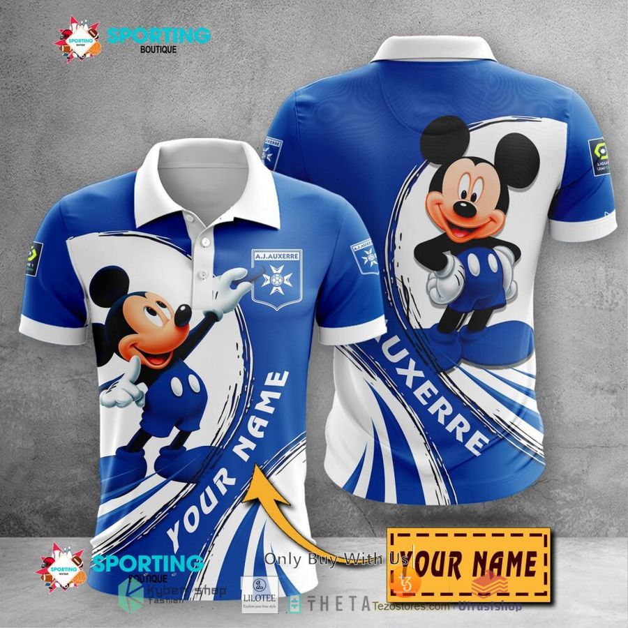personalized aj auxerre mickey mouse ligue 1 3d hoodie shirt 1 62006