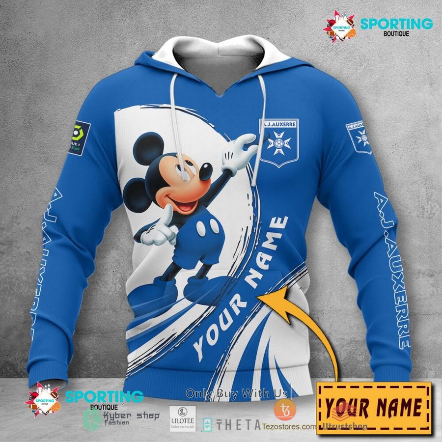 personalized aj auxerre mickey mouse ligue 1 3d hoodie shirt 2 17870