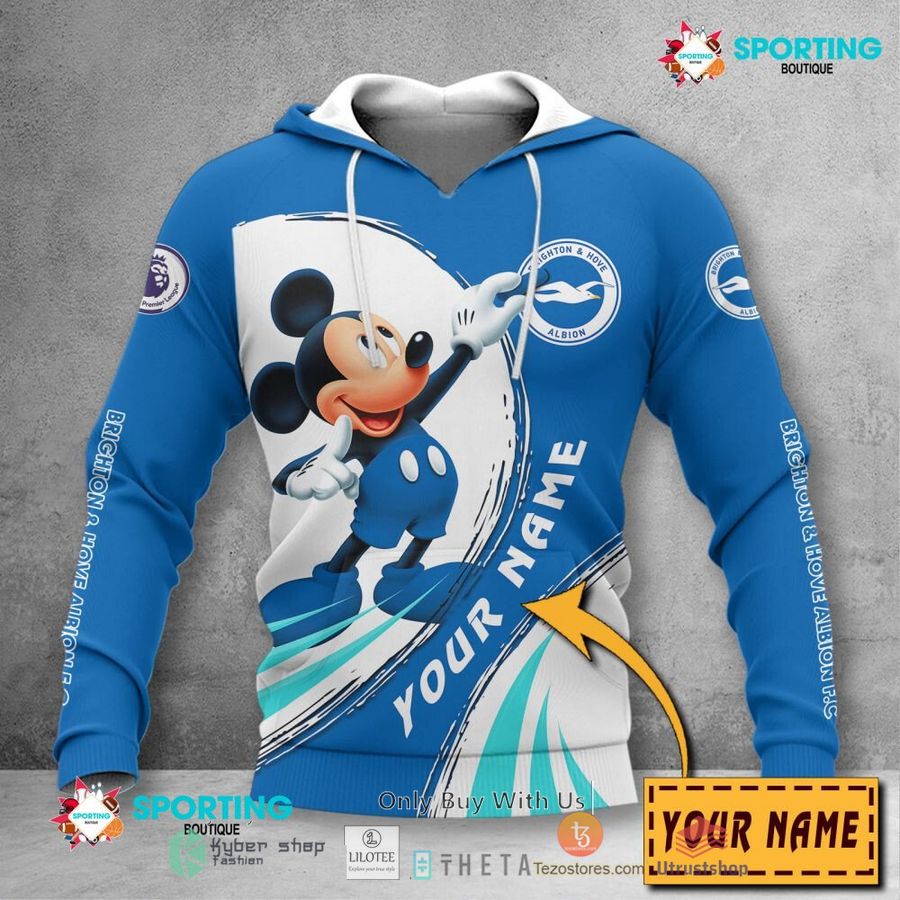 personalized brighton hove albion f c mickey mouse 3d shirt hoodie 2 41147