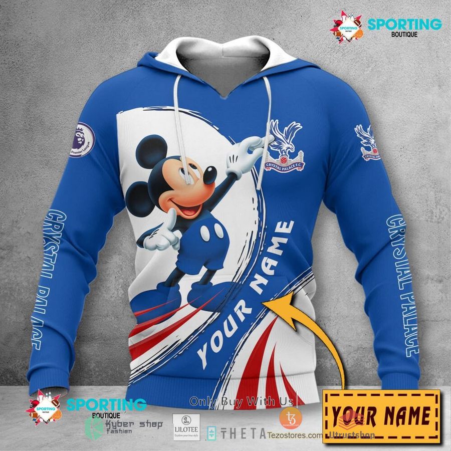 personalized crystal palace f c mickey mouse 3d shirt hoodie 2 98594