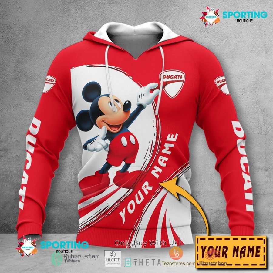 personalized ducati mickey mouse car 3d shirt hoodie 2 65992