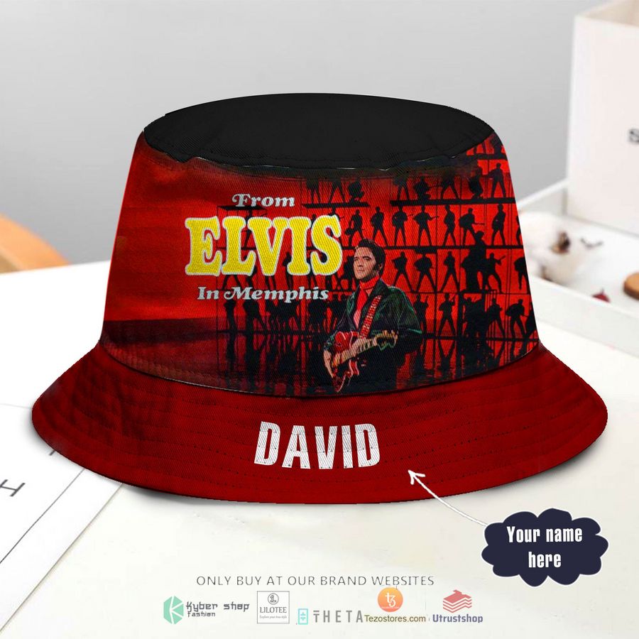 personalized elvis presley from elvis in memphis bucket hat 1 20955