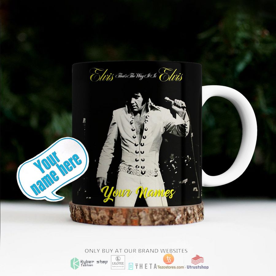 personalized elvis presley that s the way it is mug 1 73741