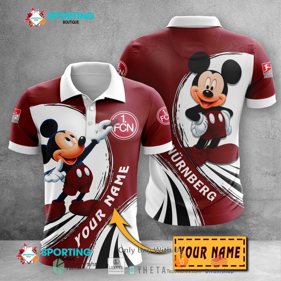 personalized fc nurnberg mickey mouse 3d shirt hoodie 1 42369