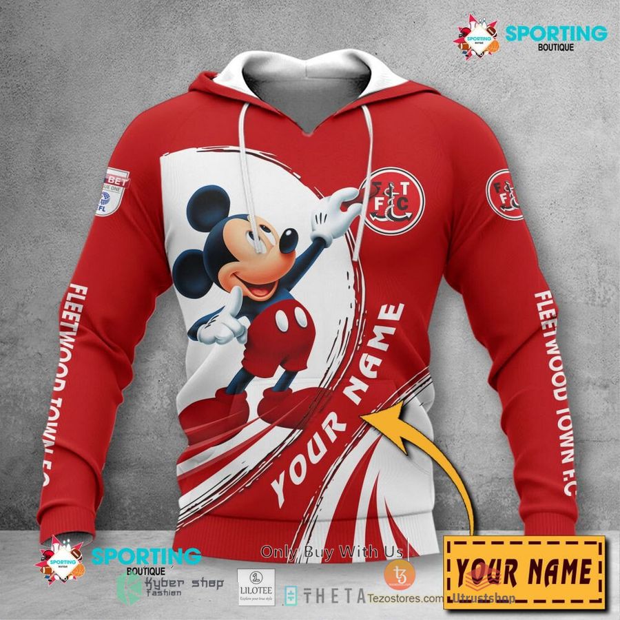 personalized fleetwood town f c mickey mouse efl 3d hoodie shirt 2 2423