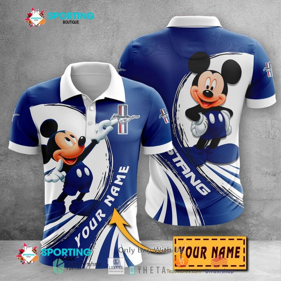 personalized ford mustang mickey mouse car 3d shirt hoodie 1 61622