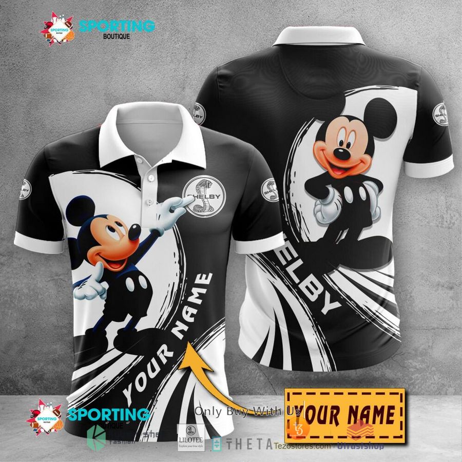 personalized ford shelby mickey mouse car 3d shirt hoodie 1 49893
