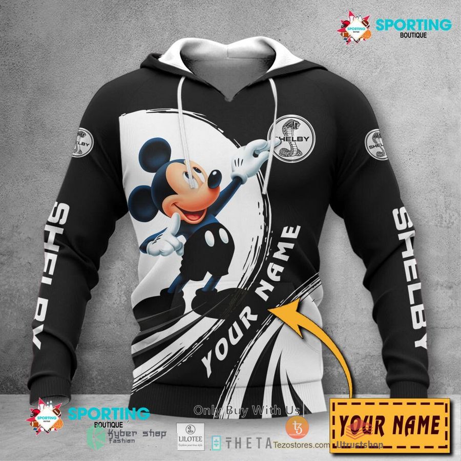 personalized ford shelby mickey mouse car 3d shirt hoodie 2 19965