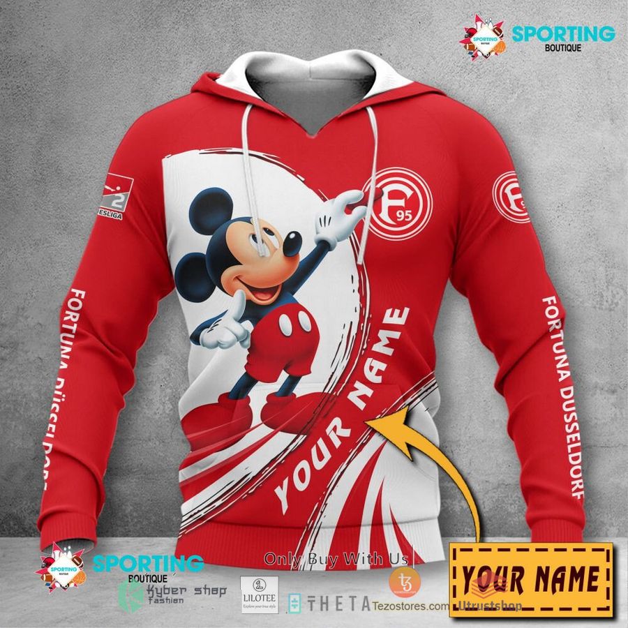 personalized fortuna dusseldorf mickey mouse 3d shirt hoodie 2 58908