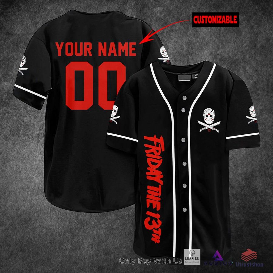 personalized friday the 13th horror movie baseball jersey 1 76024