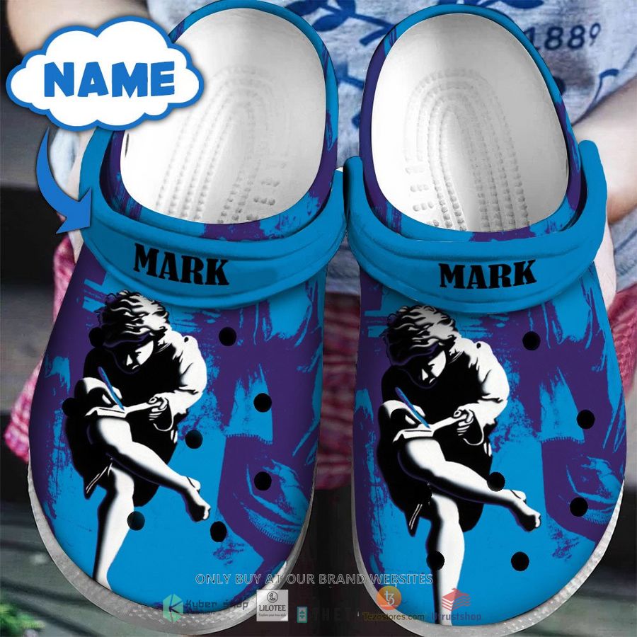 personalized guns n roses use your illusion ii crocband clog 1 59973