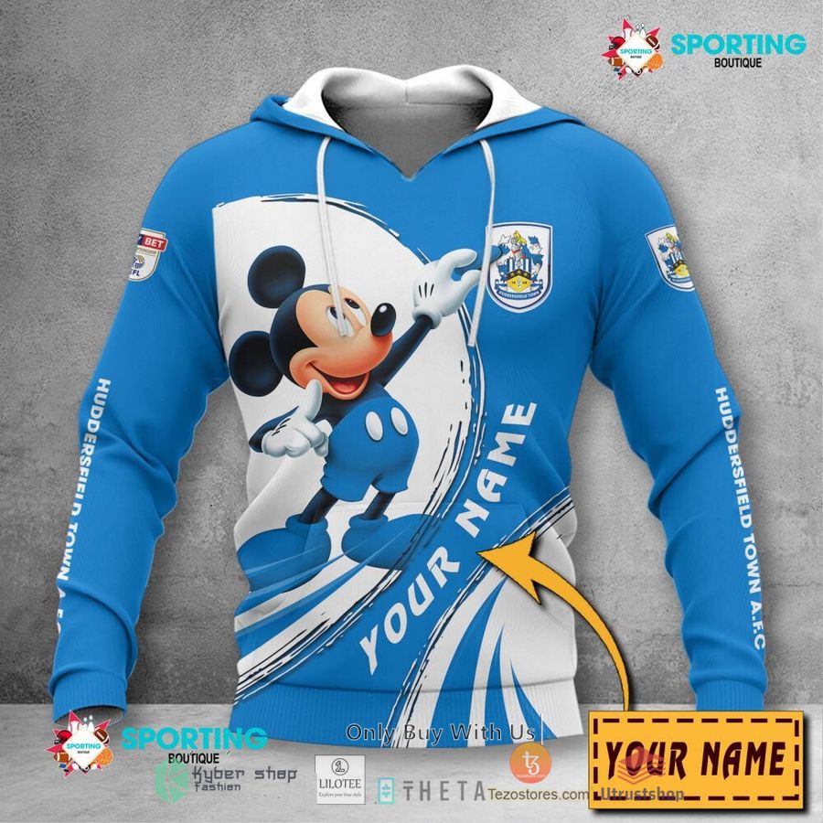 personalized huddersfield town a f c mickey mouse efl 3d hoodie shirt 2 43783