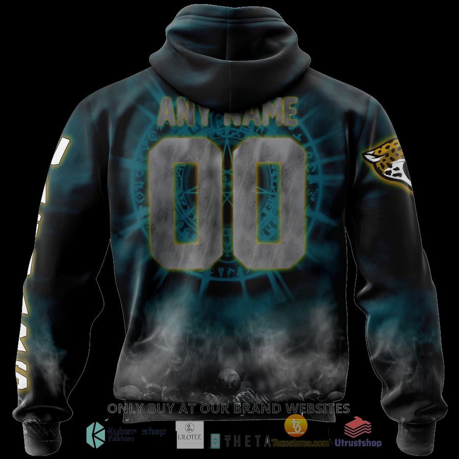 personalized jacksonville jaguars dark angel 3d zip hoodie shirt 2 25346